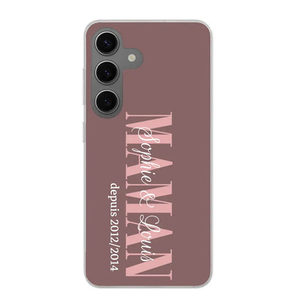 Êtres chers - Telefoonhoesje gepersonaliseerd