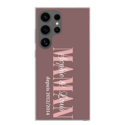 Êtres chers - Telefoonhoesje gepersonaliseerd