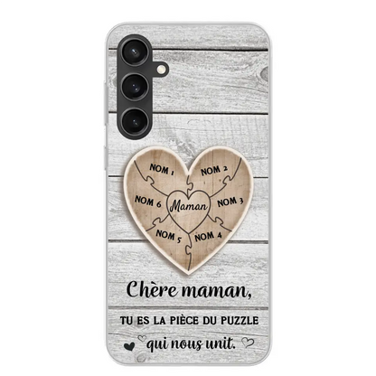 Puzzelstukje - Gepersonaliseerd telefoonhoesje