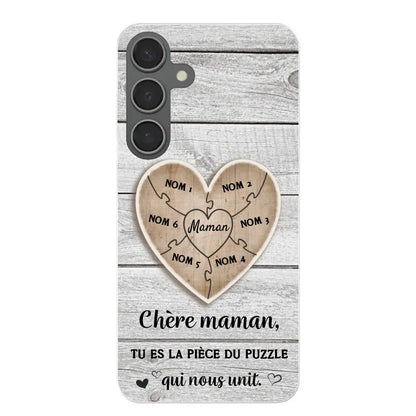 Puzzelstukje - Gepersonaliseerd telefoonhoesje