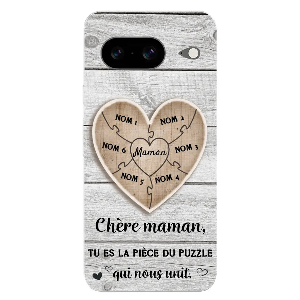 Puzzelstukje - Gepersonaliseerd telefoonhoesje