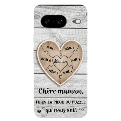 Puzzelstukje - Gepersonaliseerd telefoonhoesje
