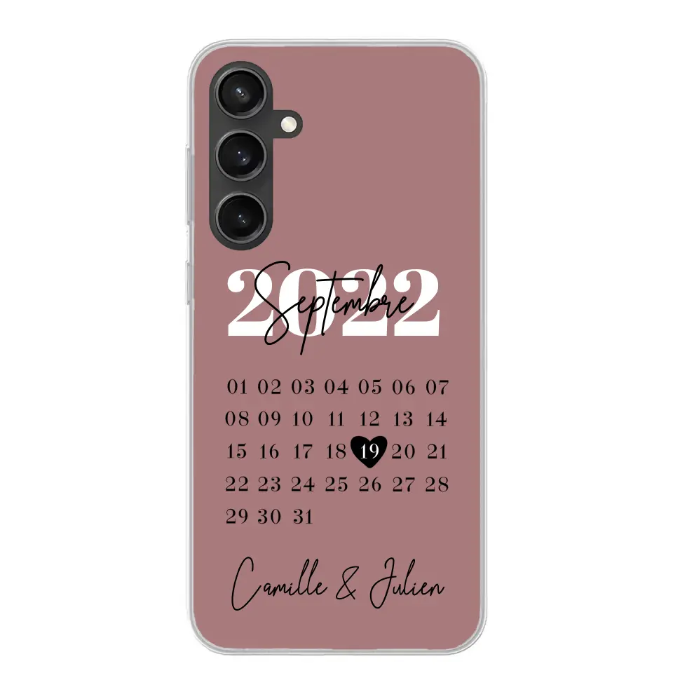 Een speciale dag - gepersonaliseerde telefoonhoesje