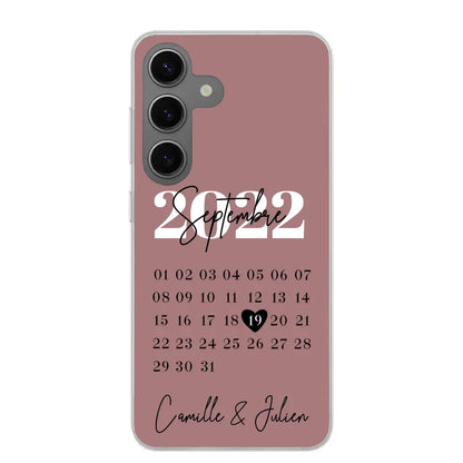 Een speciale dag - gepersonaliseerde telefoonhoesje