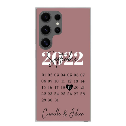 Een speciale dag - gepersonaliseerde telefoonhoesje