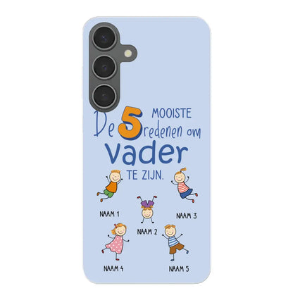 De mooiste redenen - Gepersonaliseerd telefoonhoesje