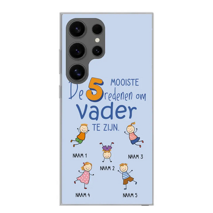 De mooiste redenen - Gepersonaliseerd telefoonhoesje