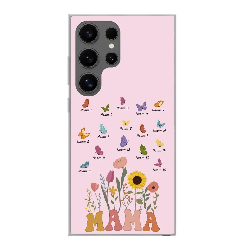 Vlinderweide - Gepersonaliseerd telefoonhoesje