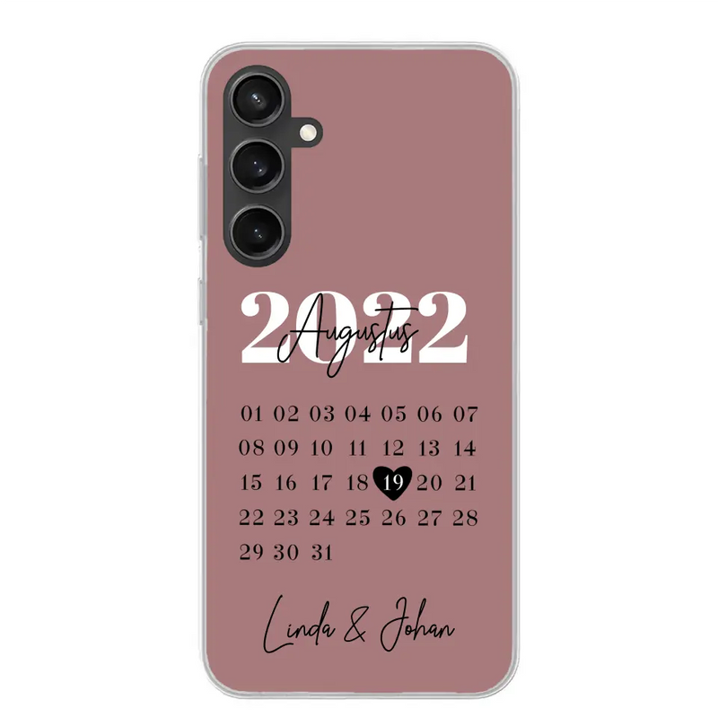 Ons jubileum - Gepersonaliseerd telefoonhoesje