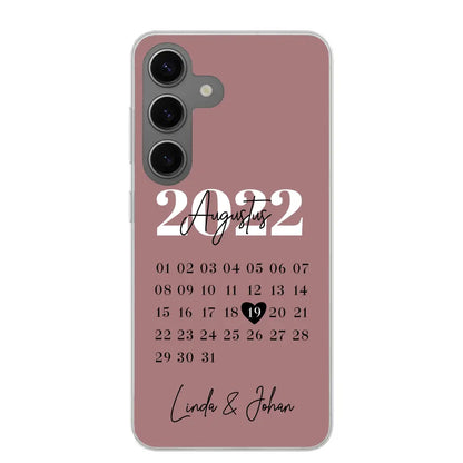 Ons jubileum - Gepersonaliseerd telefoonhoesje