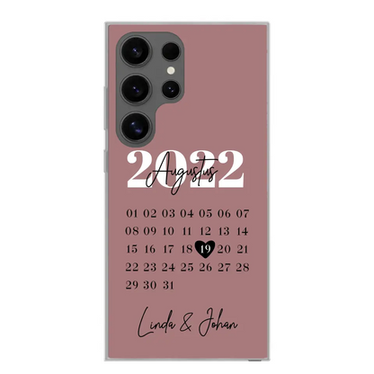Ons jubileum - Gepersonaliseerd telefoonhoesje