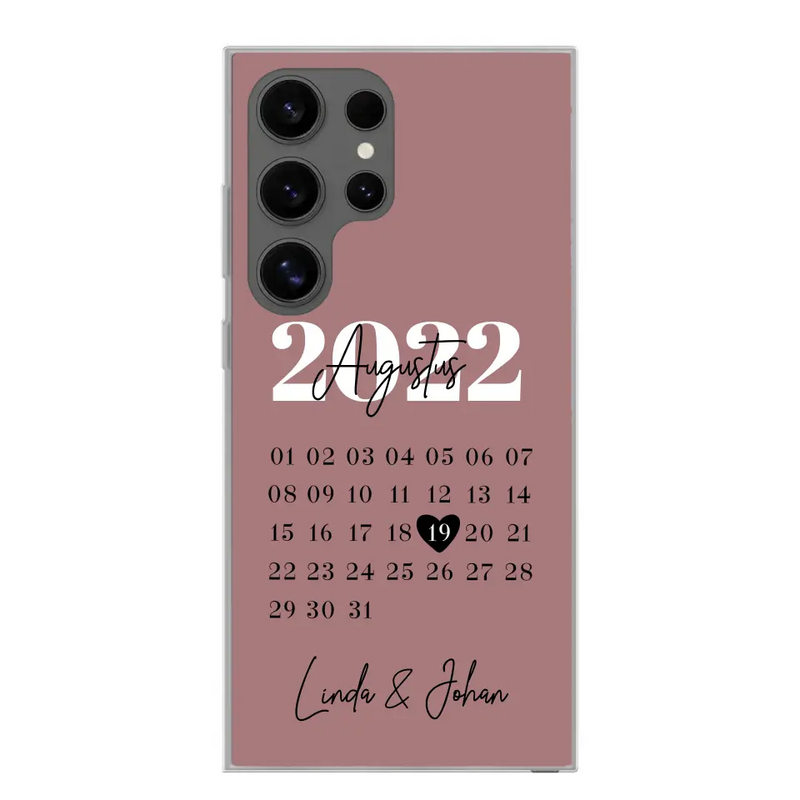 Ons jubileum - Gepersonaliseerd telefoonhoesje