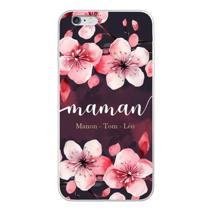 Amour des fleurs - Telefoonhoesje gepersonaliseerd