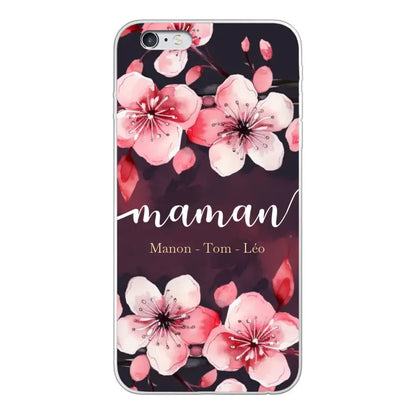 Amour des fleurs - Telefoonhoesje gepersonaliseerd