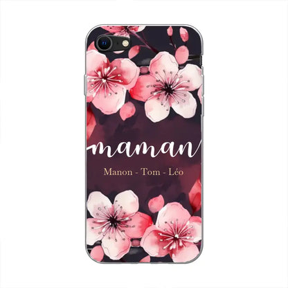 Amour des fleurs - Telefoonhoesje gepersonaliseerd