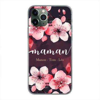 Amour des fleurs - Telefoonhoesje gepersonaliseerd