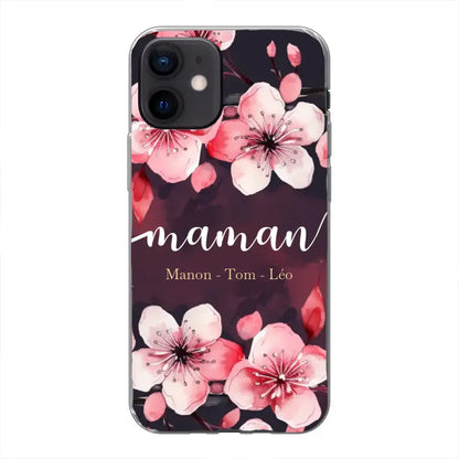 Amour des fleurs - Telefoonhoesje gepersonaliseerd