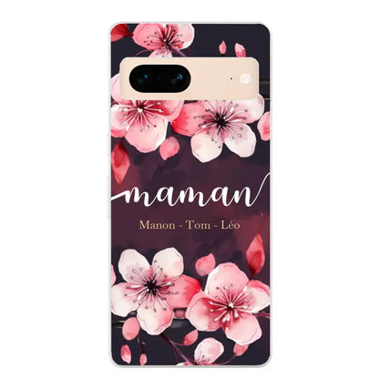 Amour des fleurs - Telefoonhoesje gepersonaliseerd