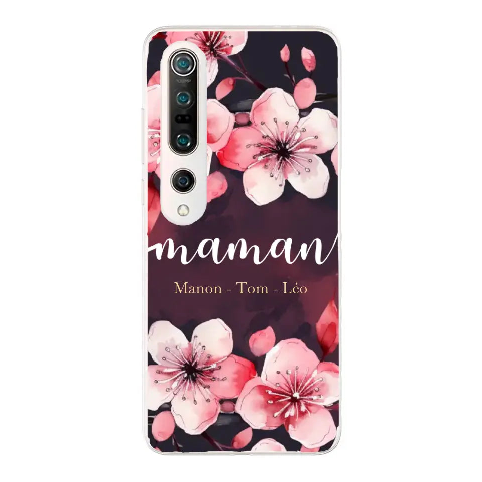 Amour des fleurs - Telefoonhoesje gepersonaliseerd