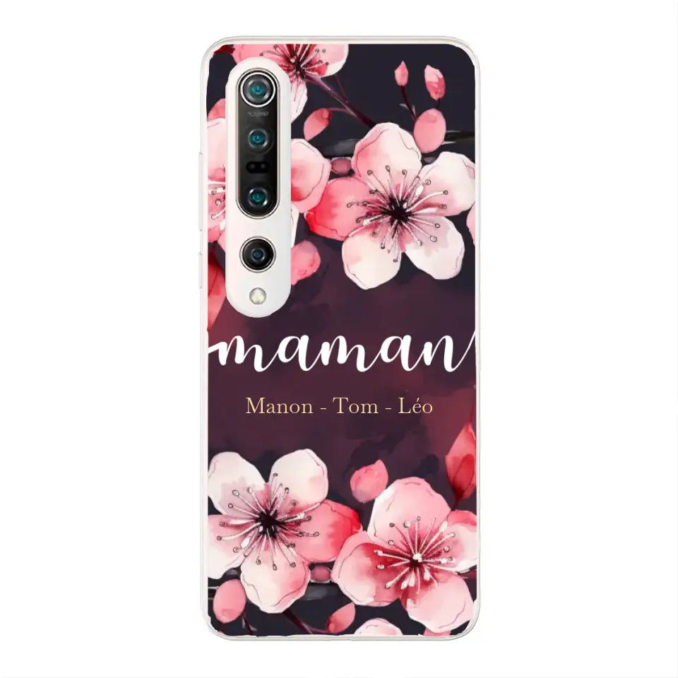 Amour des fleurs - Telefoonhoesje gepersonaliseerd
