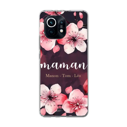 Amour des fleurs - Telefoonhoesje gepersonaliseerd