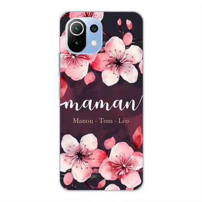 Amour des fleurs - Telefoonhoesje gepersonaliseerd