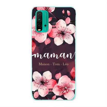 Amour des fleurs - Telefoonhoesje gepersonaliseerd