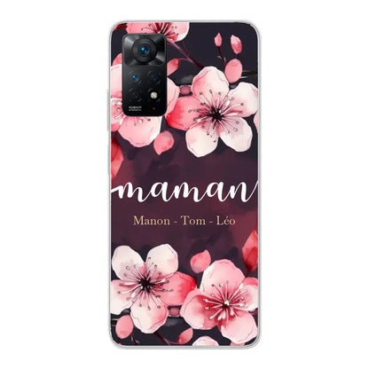 Amour des fleurs - Telefoonhoesje gepersonaliseerd