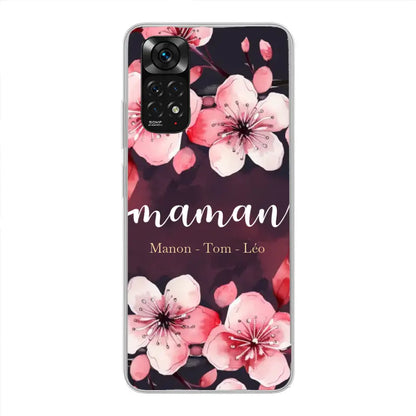 Amour des fleurs - Telefoonhoesje gepersonaliseerd