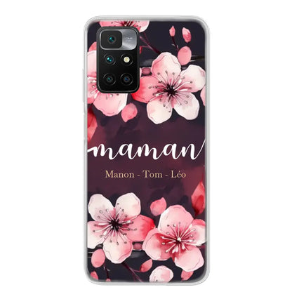 Amour des fleurs - Telefoonhoesje gepersonaliseerd