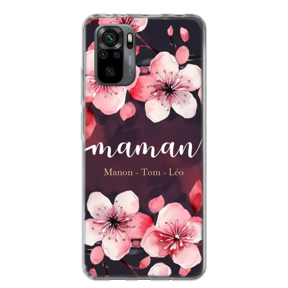 Amour des fleurs - Telefoonhoesje gepersonaliseerd