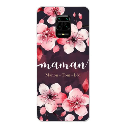 Amour des fleurs - Telefoonhoesje gepersonaliseerd