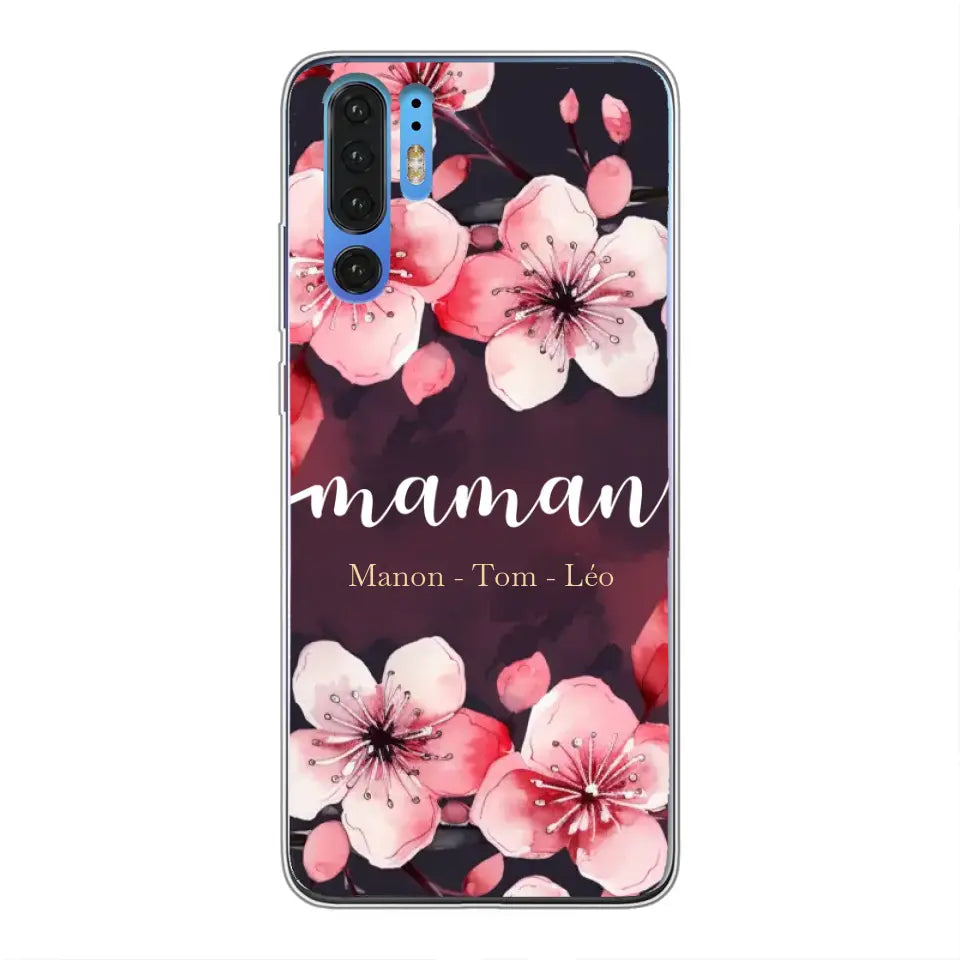 Amour des fleurs - Telefoonhoesje gepersonaliseerd