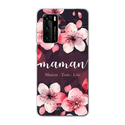 Amour des fleurs - Telefoonhoesje gepersonaliseerd