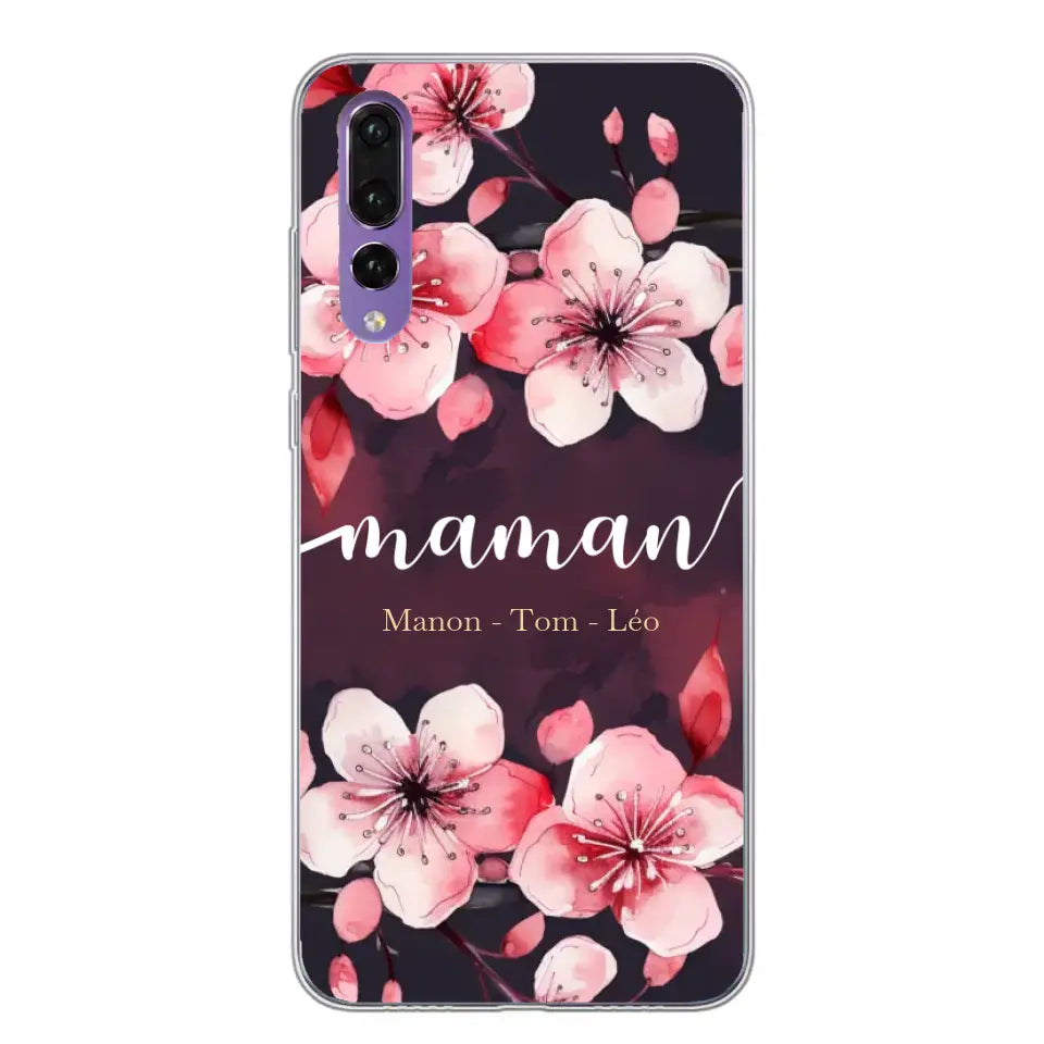Amour des fleurs - Telefoonhoesje gepersonaliseerd