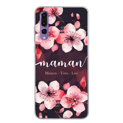 Amour des fleurs - Telefoonhoesje gepersonaliseerd