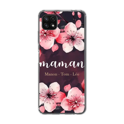 Amour des fleurs - Telefoonhoesje gepersonaliseerd