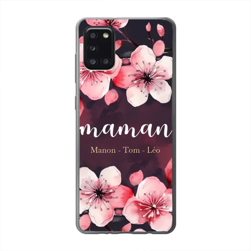 Amour des fleurs - Telefoonhoesje gepersonaliseerd
