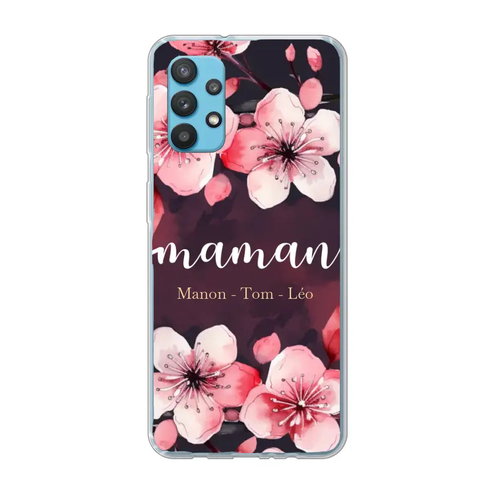 Amour des fleurs - Telefoonhoesje gepersonaliseerd
