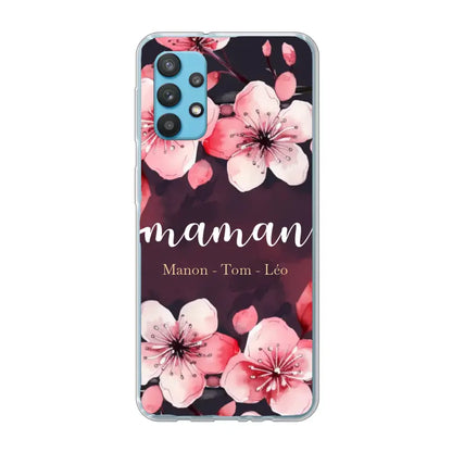 Amour des fleurs - Telefoonhoesje gepersonaliseerd