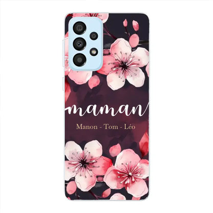 Amour des fleurs - Telefoonhoesje gepersonaliseerd