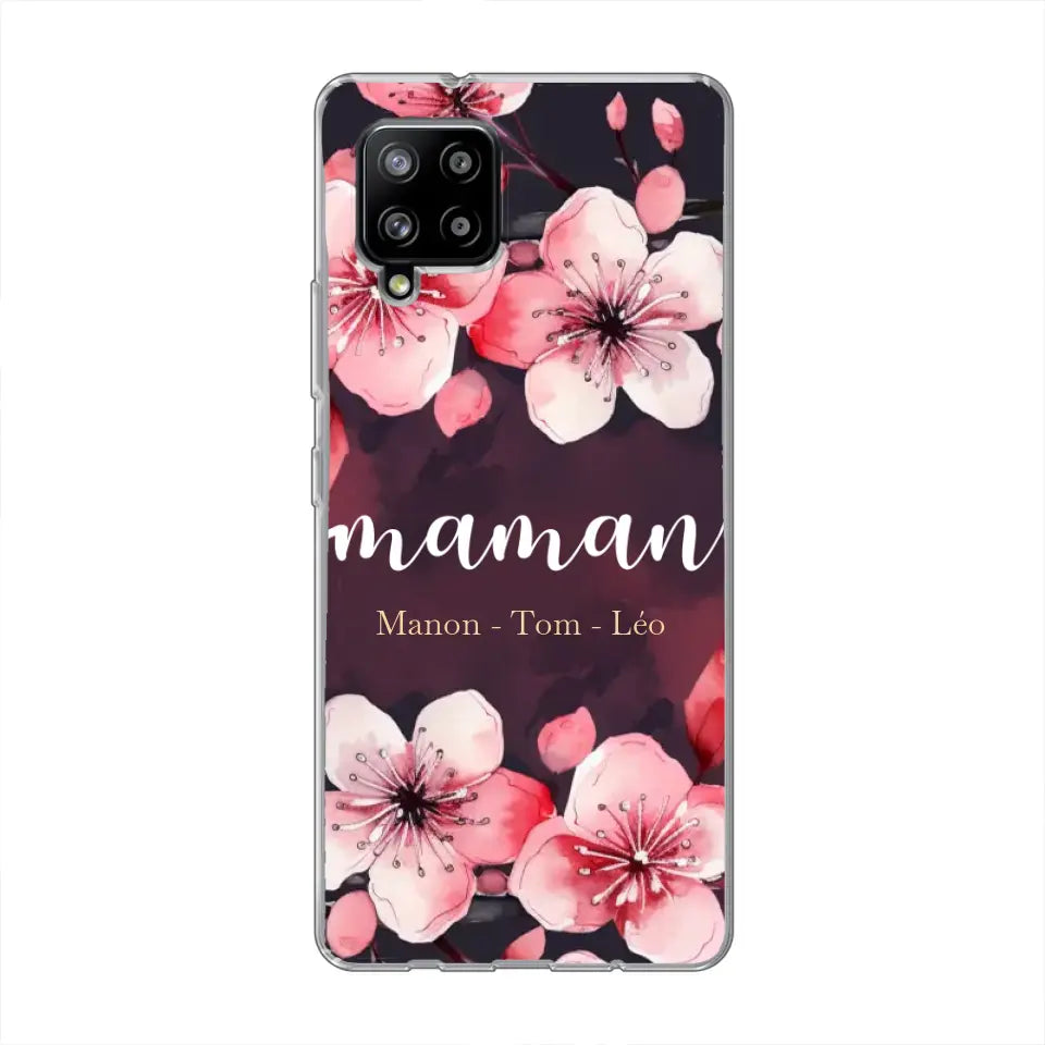 Amour des fleurs - Telefoonhoesje gepersonaliseerd