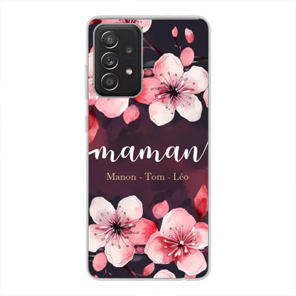 Amour des fleurs - Telefoonhoesje gepersonaliseerd