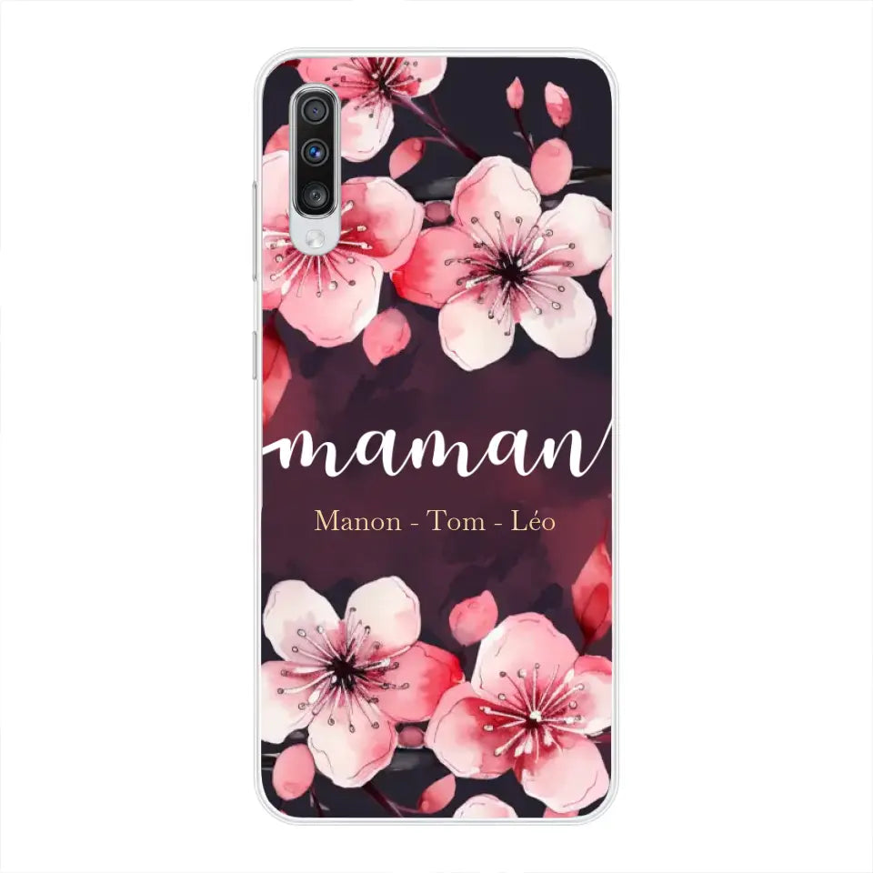 Amour des fleurs - Telefoonhoesje gepersonaliseerd