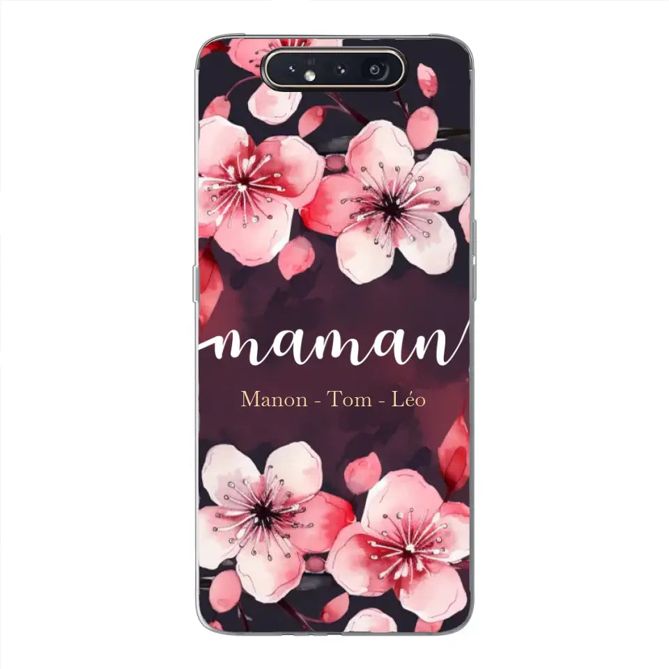 Amour des fleurs - Telefoonhoesje gepersonaliseerd