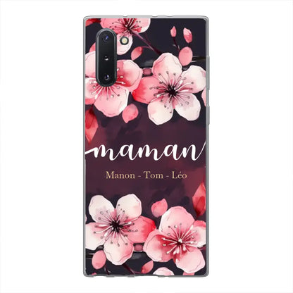 Amour des fleurs - Telefoonhoesje gepersonaliseerd