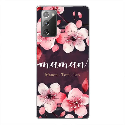 Amour des fleurs - Telefoonhoesje gepersonaliseerd