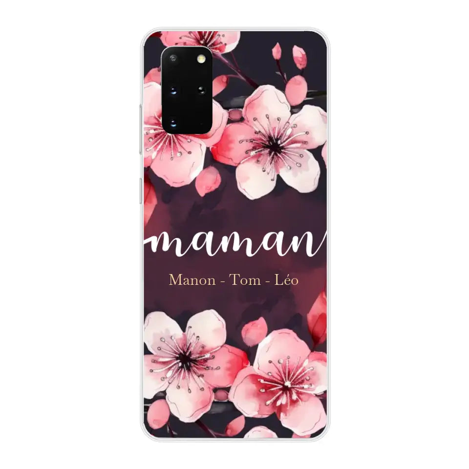 Amour des fleurs - Telefoonhoesje gepersonaliseerd