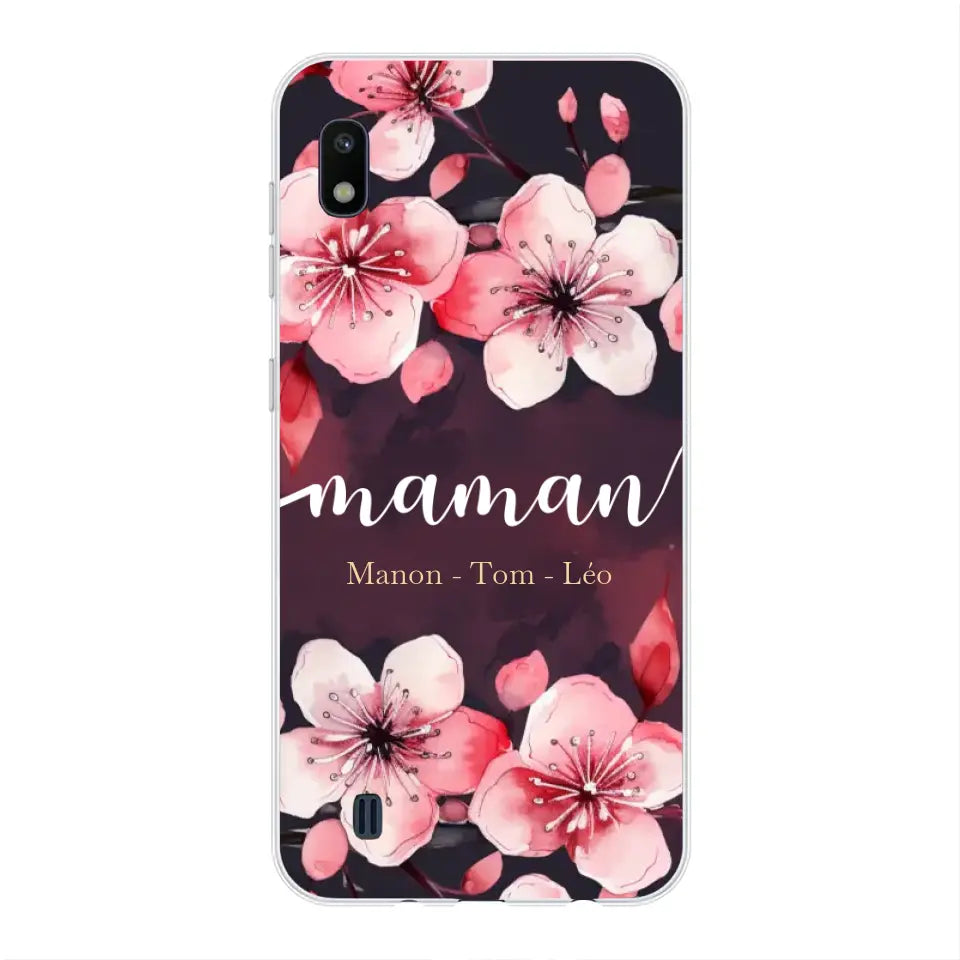 Amour des fleurs - Telefoonhoesje gepersonaliseerd