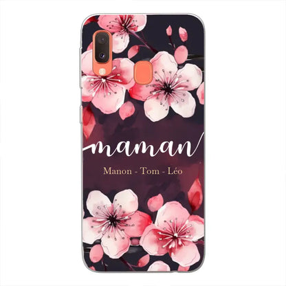 Amour des fleurs - Telefoonhoesje gepersonaliseerd